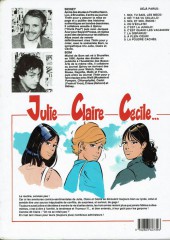 Verso de Julie, Claire, Cécile -6a1992- C'est quand les vacances ?