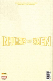 Verso de Inhumans vs X-Men -4TL- Chapitre 4