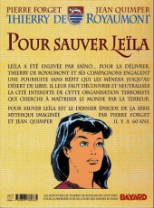 Verso de Thierry de Royaumont -4b- Pour sauver leïla