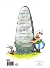 Verso de Astérix (en anglais) -36b- Asterix and the missing scroll