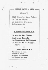 Verso de L'an 2000 (Éditions du Puits-Pelu) -Rec02- Recueil 2 (du n°5 au n°8)