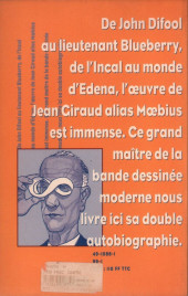 Verso de (AUT) Giraud / Moebius -10- Histoire de mon double