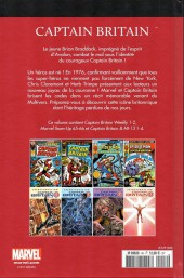 Verso de Marvel Comics : Le meilleur des Super-Héros - La collection (Hachette) -46- Captain britain
