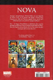 Verso de Marvel Comics : Le meilleur des Super-Héros - La collection (Hachette) -47- Nova