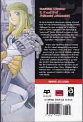 Verso de Fullmetal Alchemist (2011) -INT03- Volumes 7-8-9