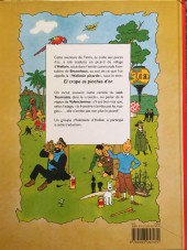Verso de Tintin (en langues régionales) -9Picard- El crape as pinches d'or