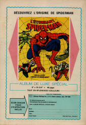 Verso de L'Étonnant Spider-Man (Éditions Héritage) -8384- La souffrance et le pouvoir !