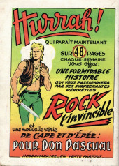 Verso de Astrotomic viso-fiction et Aventures Boum -8- Sos Capitaine Véga (suite)