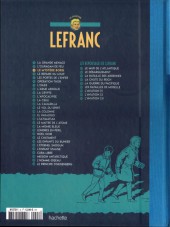 Verso de Lefranc - La Collection (Hachette) -3Test- Le Mystère Borg