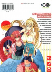 Verso de Monster Musume - Everyday Life with Monster Girls -1- Volume 1