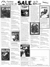 Verso de Bizarre Adventures (1981) -32- Gods