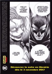 Verso de Batman & the Justice League -1Extrait- Tome 1