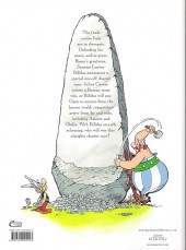 Verso de Astérix (en anglais) -37- Asterix and the chariot race