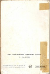 Verso de Junior (Nouvelle série) -Rec01- Album N°1 (du n°1 au n°5)