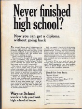 Verso de Dracula Lives! (1973) -2- The birth of count Dracula