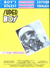 Verso de Super Boy (1re série) -85- Nylon carter et l'héritage de ted lemon