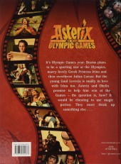 Verso de Astérix (hors série) (en anglais) -C7- Asterix at the olympic games