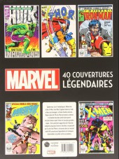 Verso de (DOC) Marvel Comics - Marvel : 40 couvertures légendaires