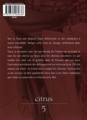Verso de Citrus -5- Volume 5