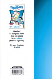 Verso de Doraemon, le Chat venu du Futur -40- Tome 40
