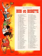 Verso de Bob et Bobette (3e Série Rouge) -110a1980- Les champignons chanteurs
