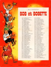 Verso de Bob et Bobette (3e Série Rouge) -167a1980- Le flambeau chantant