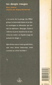 Verso de (AUT) Dupuy & Berberian -1995- Les Doigts rouges