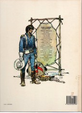 Verso de Blueberry -11c1986- La mine de l'Allemand perdu