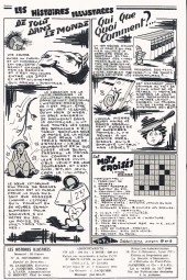 Verso de Les histoires illustrées -14- Le fort des 3 rivières