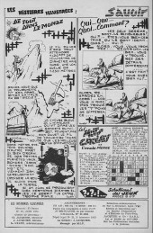 Verso de Les histoires illustrées -21- Le chevalier de la forêt