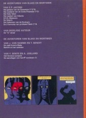 Verso de Blake en Mortimer (Uitgeverij Blake en Mortimer) -16LU- De sarcofagen van het 6e continent (deel 1)