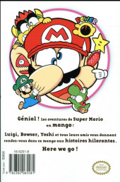 Verso de Super Mario - Manga Adventures -15- Tome 15
