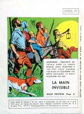 Verso de Tournesol -43- La main invisible