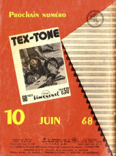 Verso de Tex-Tone (Impéria) -266- Les escrocs
