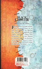 Verso de Black Clover -10- Dans le feu de l'action