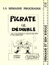 Verso de Bidule (Gélem) -MR1696- Fernand et son bidule