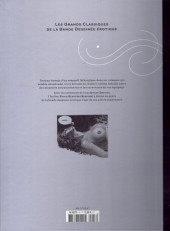 Verso de Les grands Classiques de la Bande Dessinée érotique - La Collection -4741- Druuna - tome 4 Carnivora
