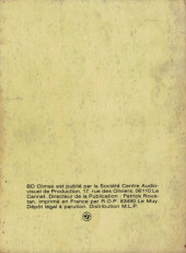 Verso de BD Climax -1- Vihila