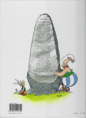 Verso de Astérix (Hachette) -2b2008- La Serpe d'or
