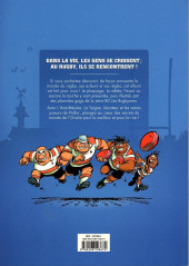 Verso de Les rugbymen -HS3FL- le rugby et ses règles en BD