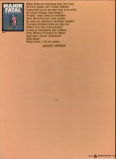 Verso de Moebius œuvres complètes -3a1982- Major Fatal