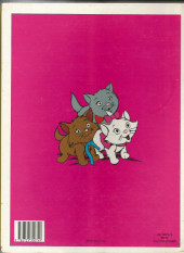 Verso de Walt Disney (Hachette et Edi-Monde) -1982- Les Aristochats