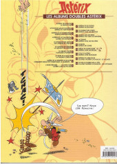 Verso de Astérix (France Loisirs) -12c16- Obélix et compagnie / Astérix chez les Belges