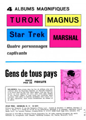 Verso de Star Trek (Éditions des Remparts) -11- Les hommes des cavernes du cosmos