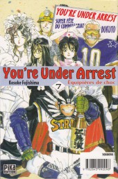 Verso de You're under arrest -7- Tome 7