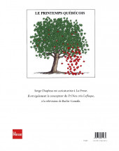 Verso de L'année Chapleau - 2012
