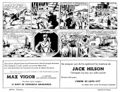 Verso de Aventures de Max Vigor (Artima) -5- Aventures de Max Vigor n°1 - Les naufrageurs de l'Euroscal
