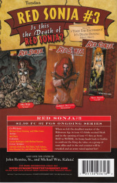 Verso de Red Sonja : One More Day (2005) - Red Sonja: One More Day