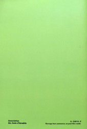 Verso de Apparemment l'amour c'est un machin super