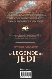 Verso de Star Wars - La légende des Jedi -5a2015- La Guerre des Sith